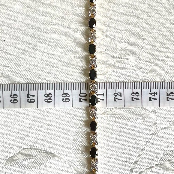 Onyx Gold Vermeil Bracelet & Earring Set - Picture 8 of 12